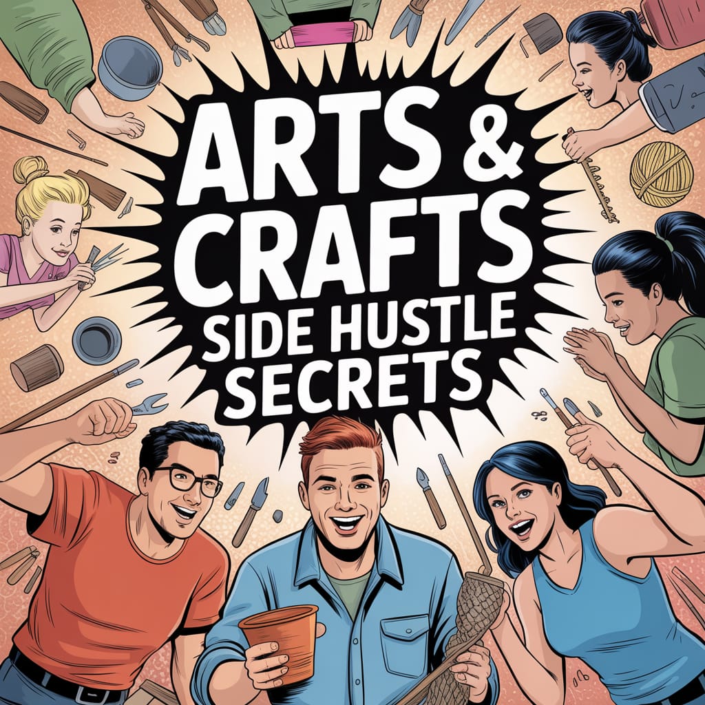 Arts & Crafts - Side Hustle Secrets